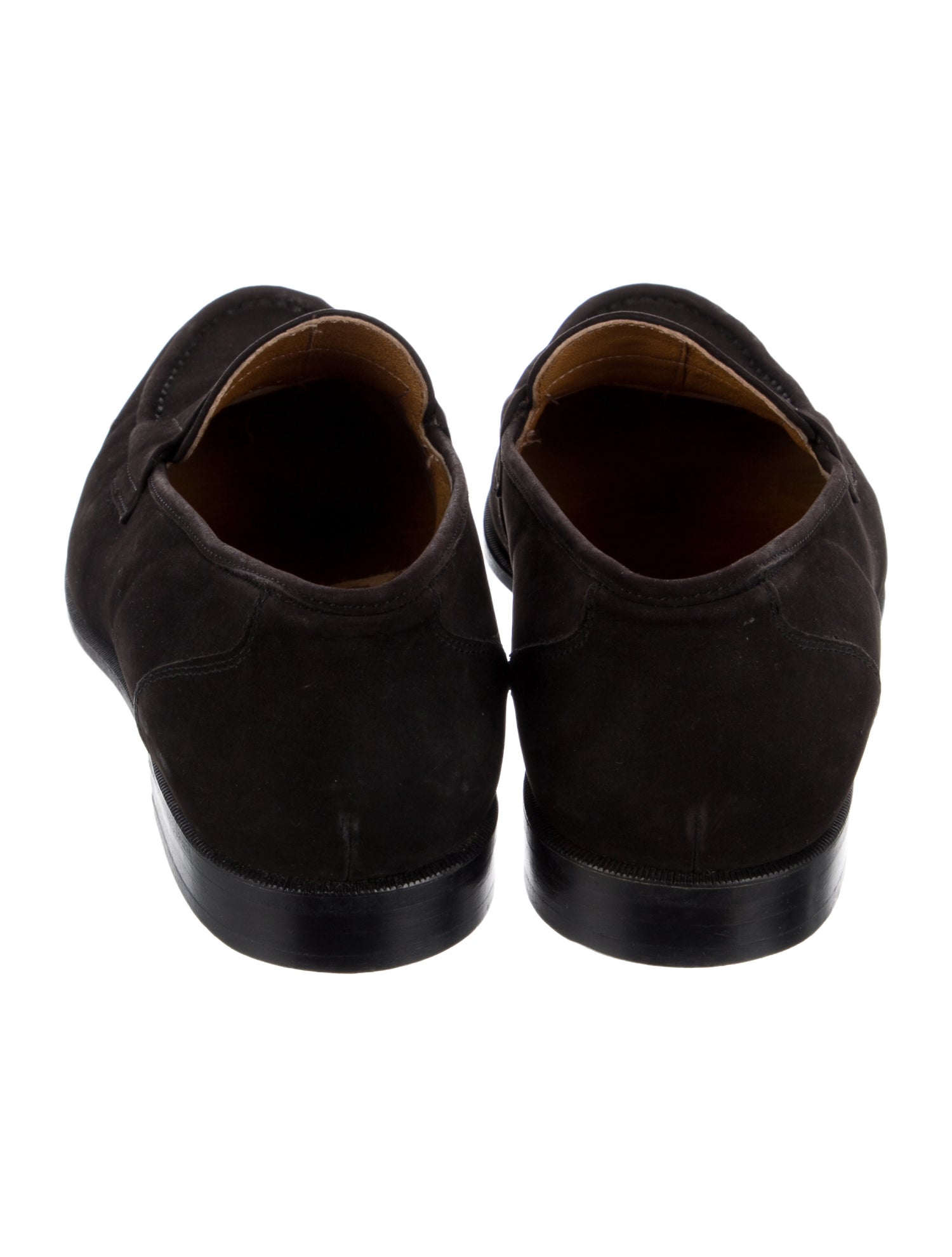 Yves Saint Laurent Suede Dress Loafers